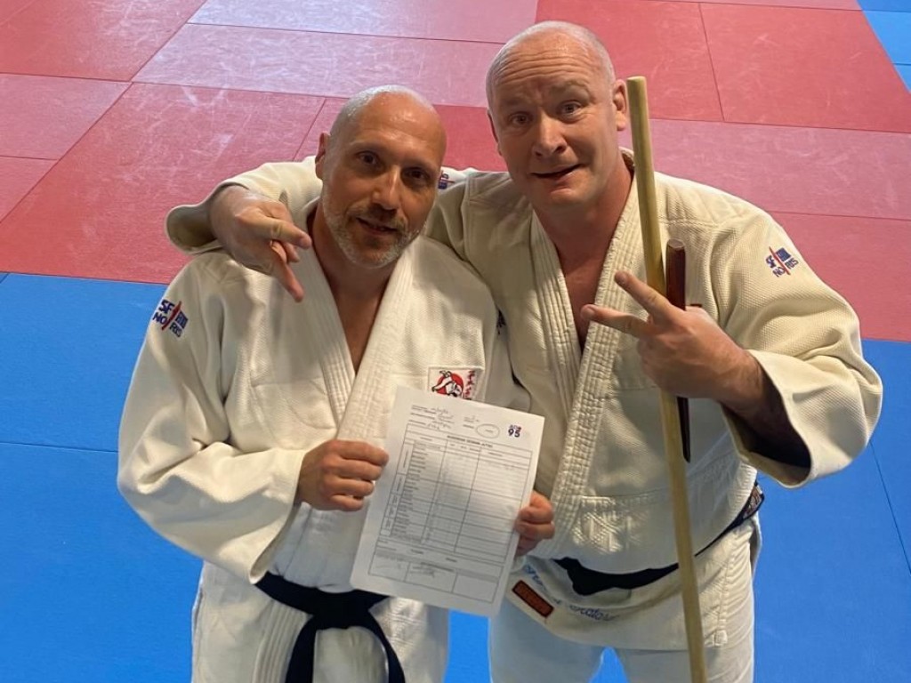 Image de l'actu '2ème Dan de Christophe - N1 Ju-Jitsu pour Stéphanie'