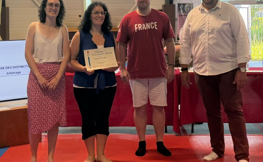 Stéphanie mise à l'honneur...